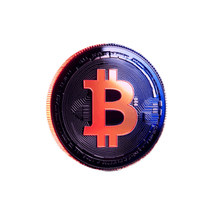Floating card showing crypto market analytics data
